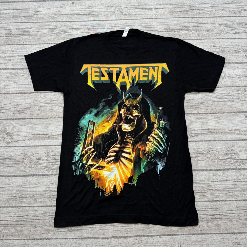 Testament Thrash of the Titans Tour T Shirt Mens S 2026 North America Metal Tee
